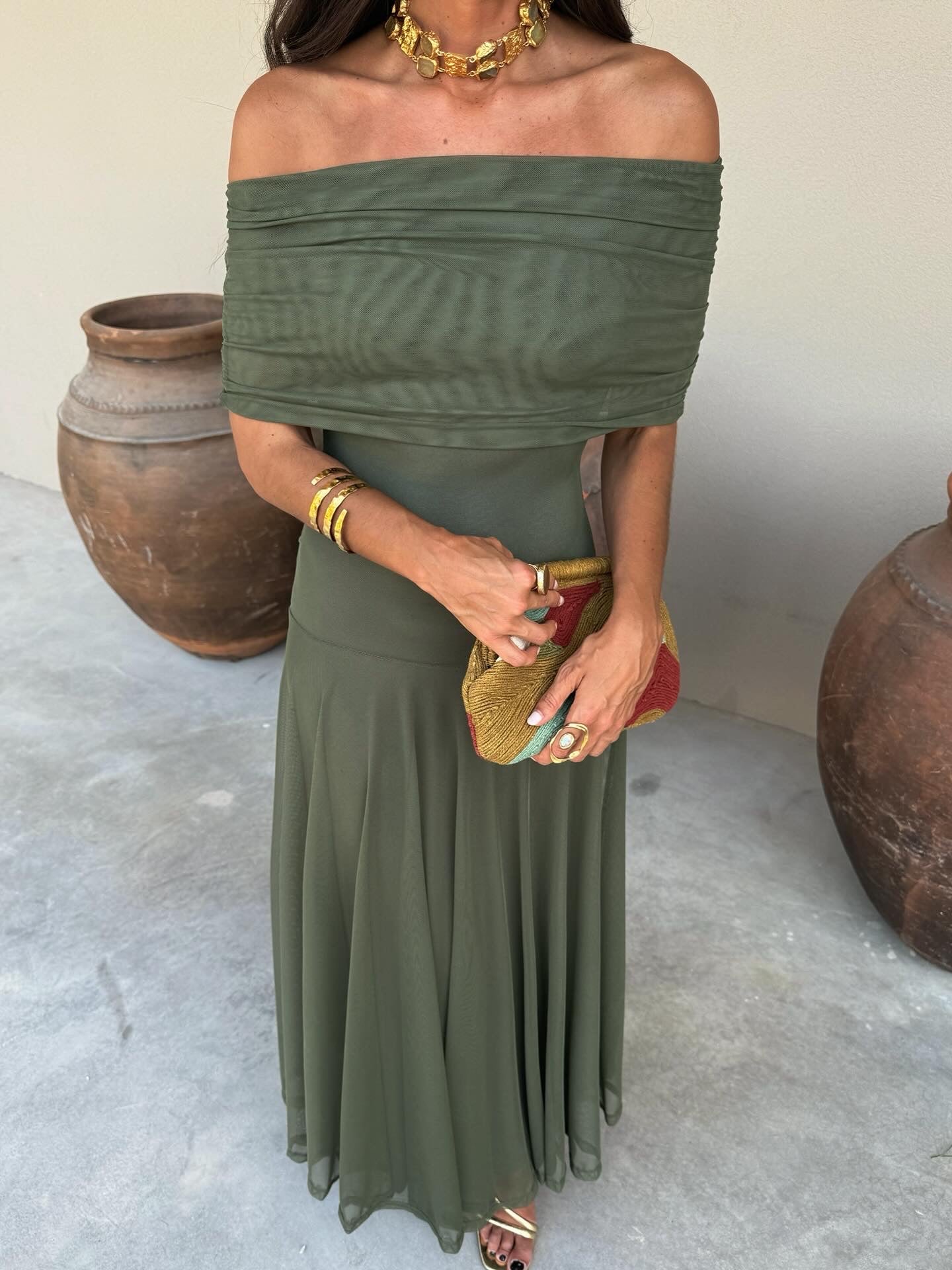 Toledo | Vestido Largo Bandeau