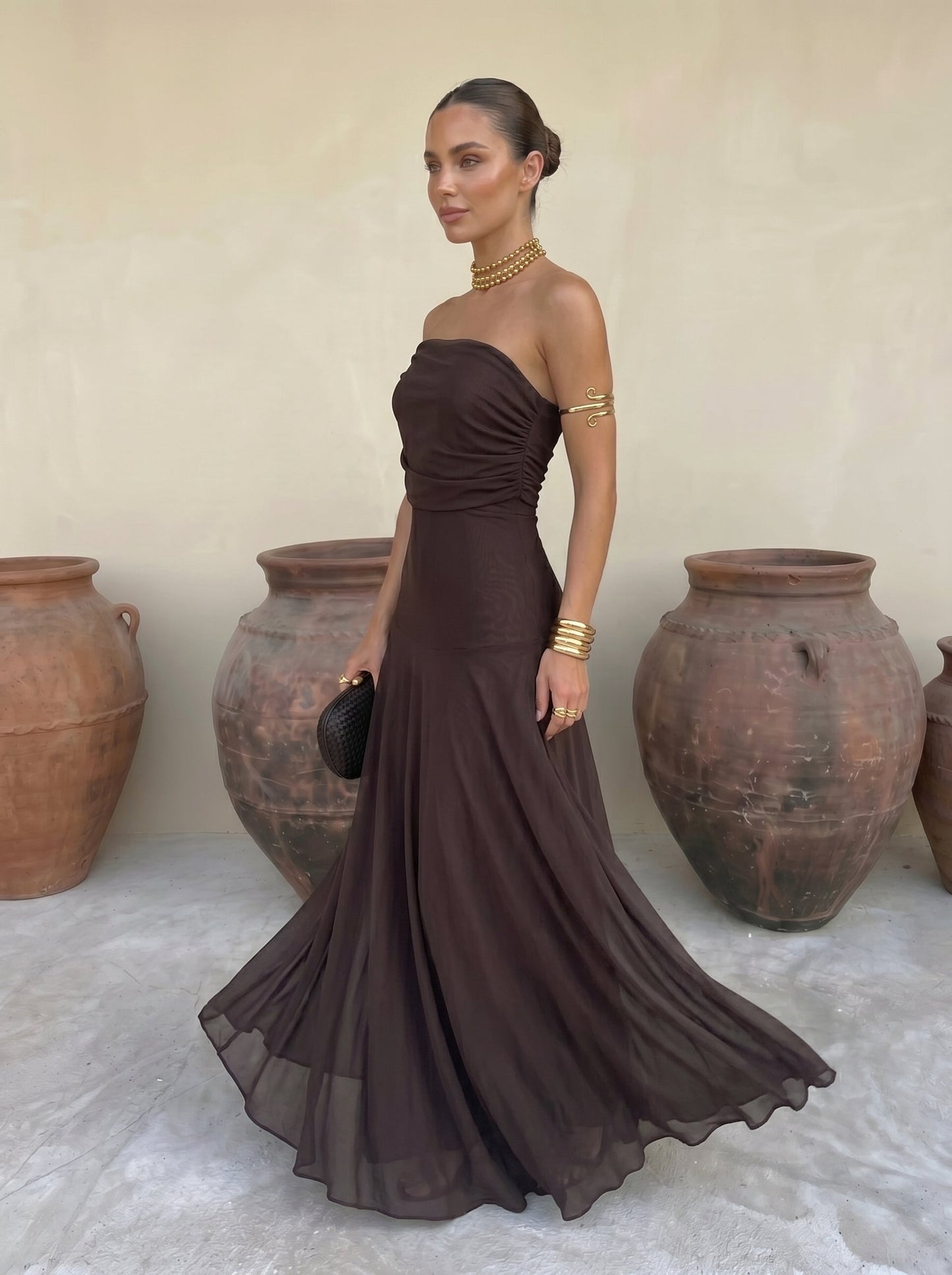 Toledo | Vestido Largo Bandeau