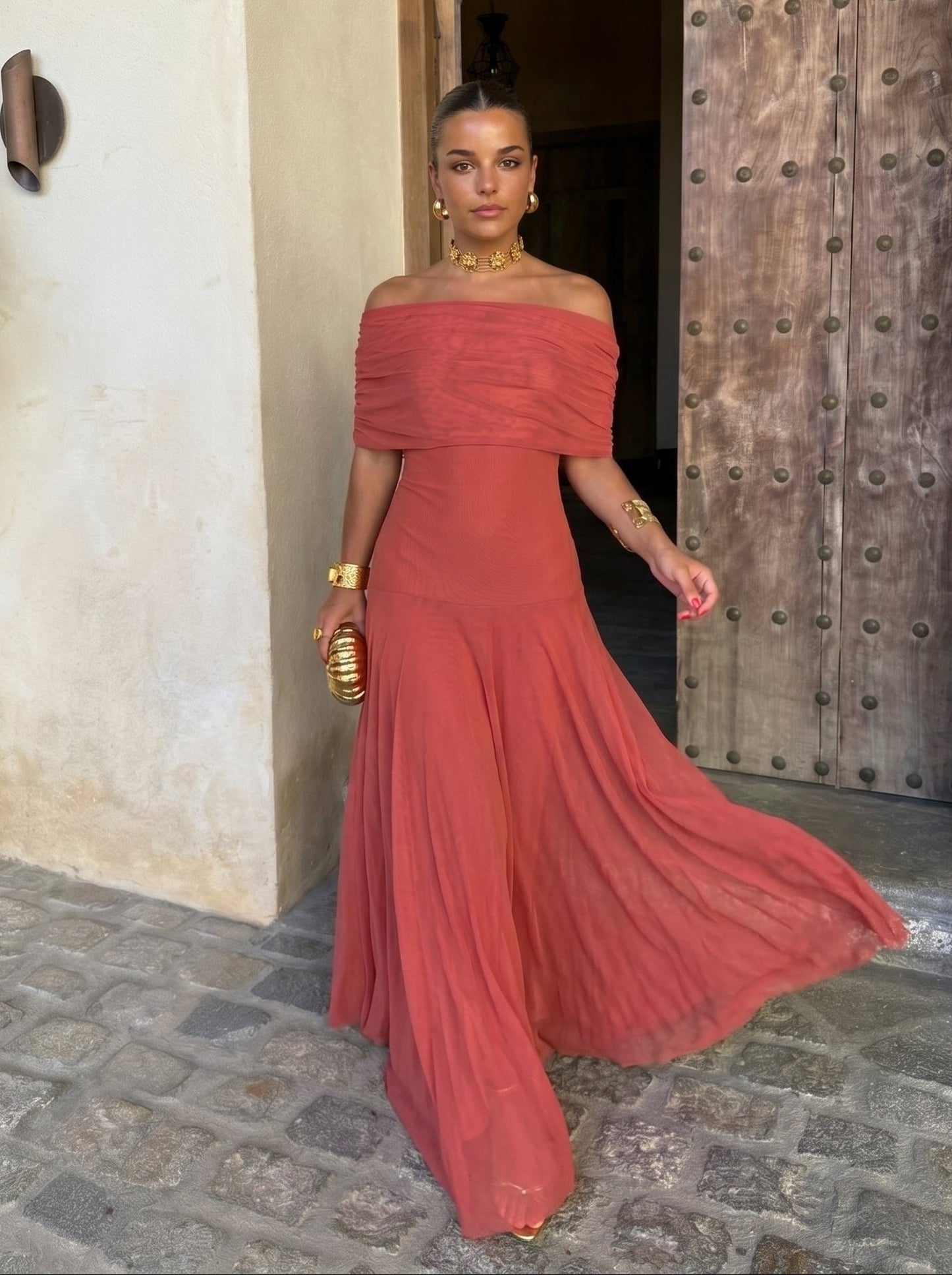 Toledo | Vestido Largo Bandeau