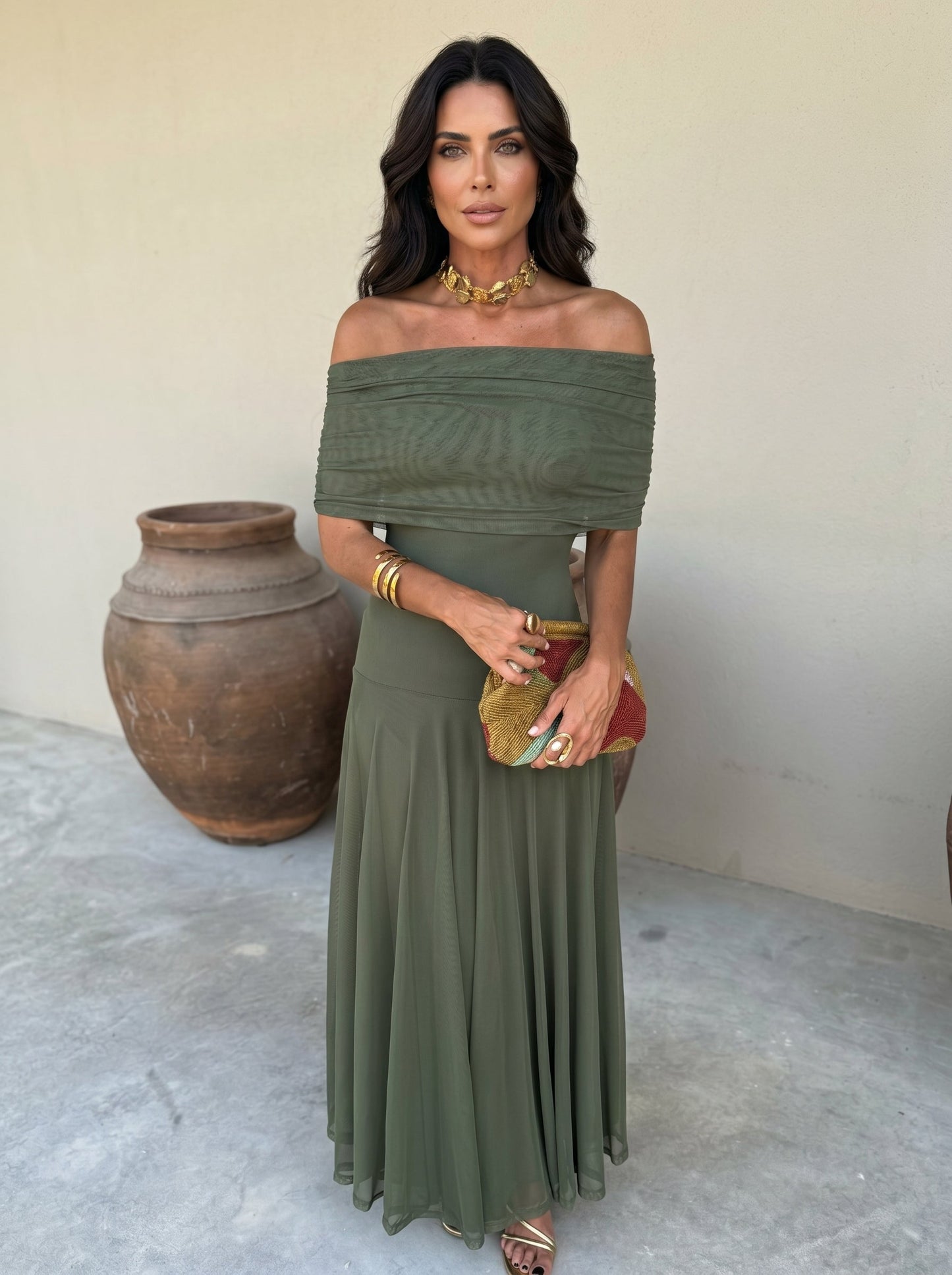 Toledo | Vestido Largo Bandeau