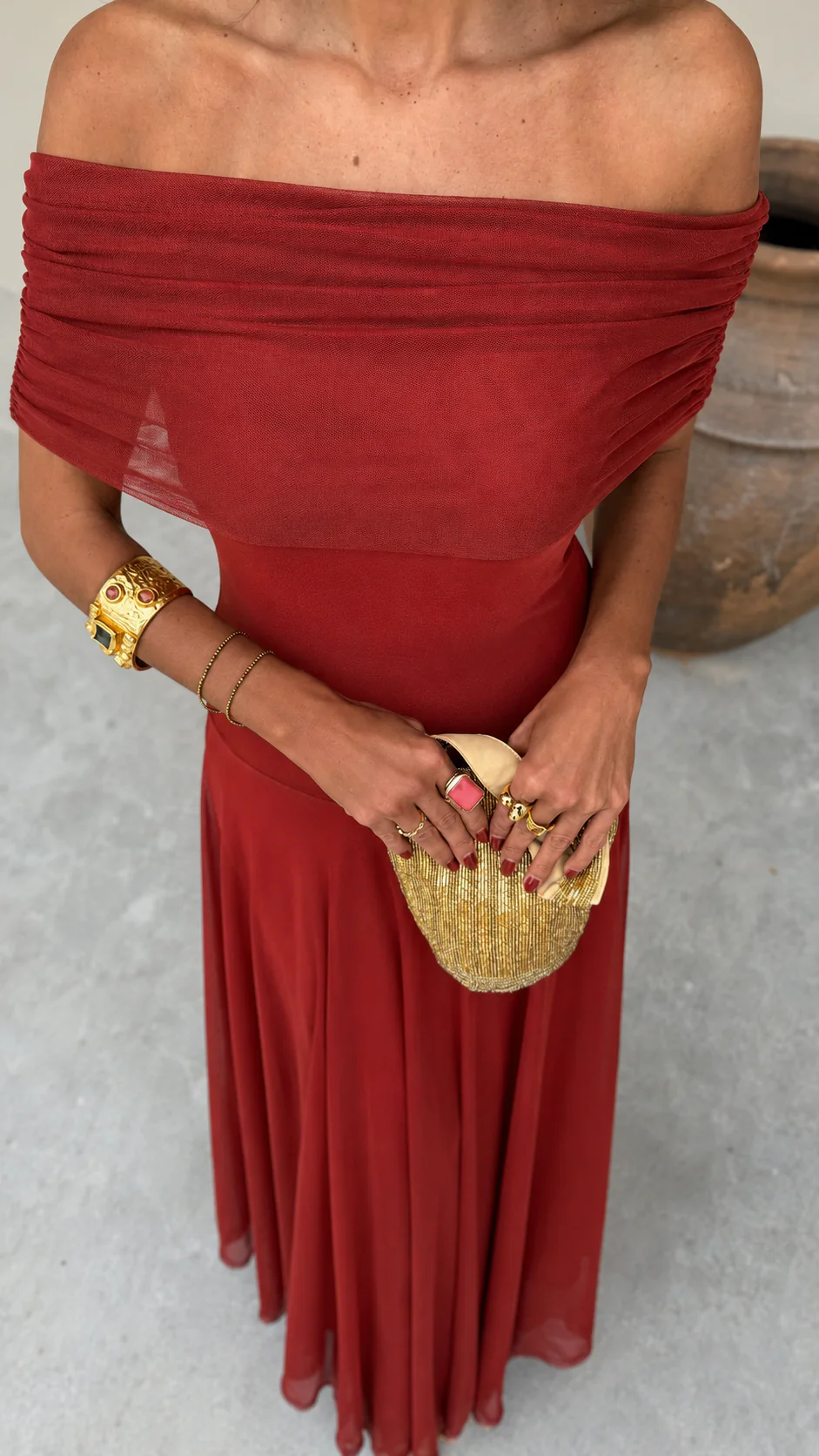 Toledo | Vestido Largo Bandeau