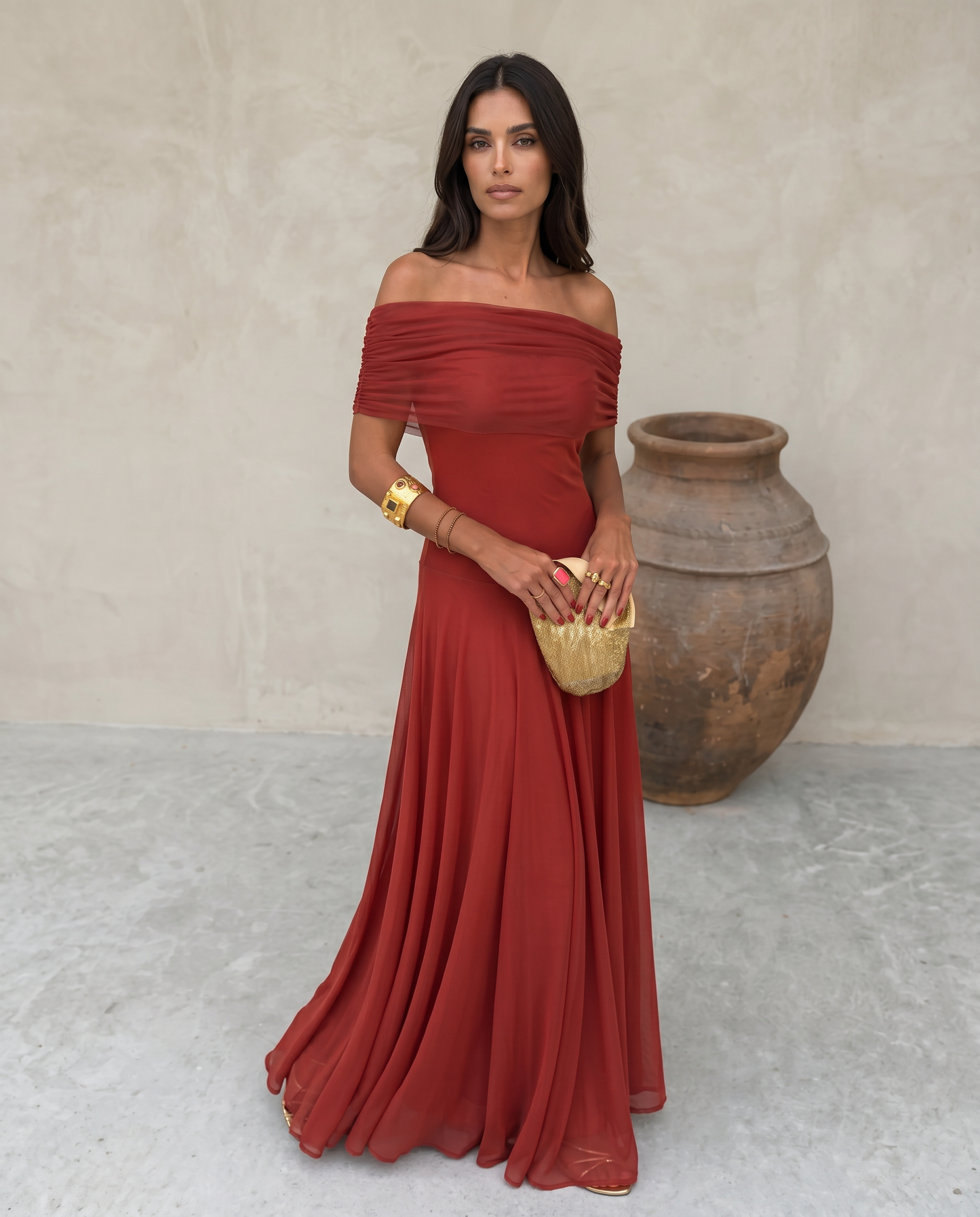 Toledo | Vestido Largo Bandeau