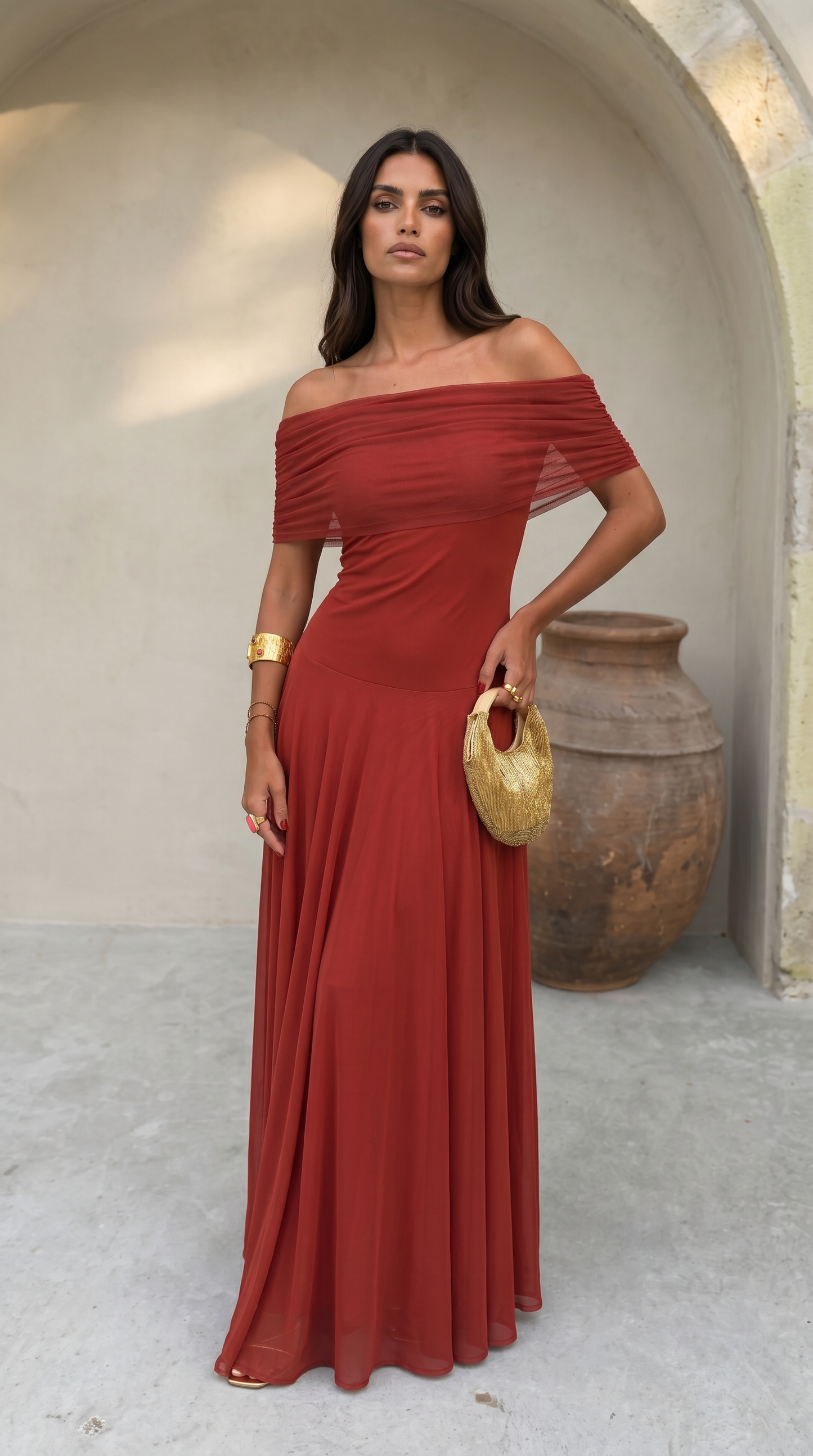 Toledo | Vestido Largo Bandeau
