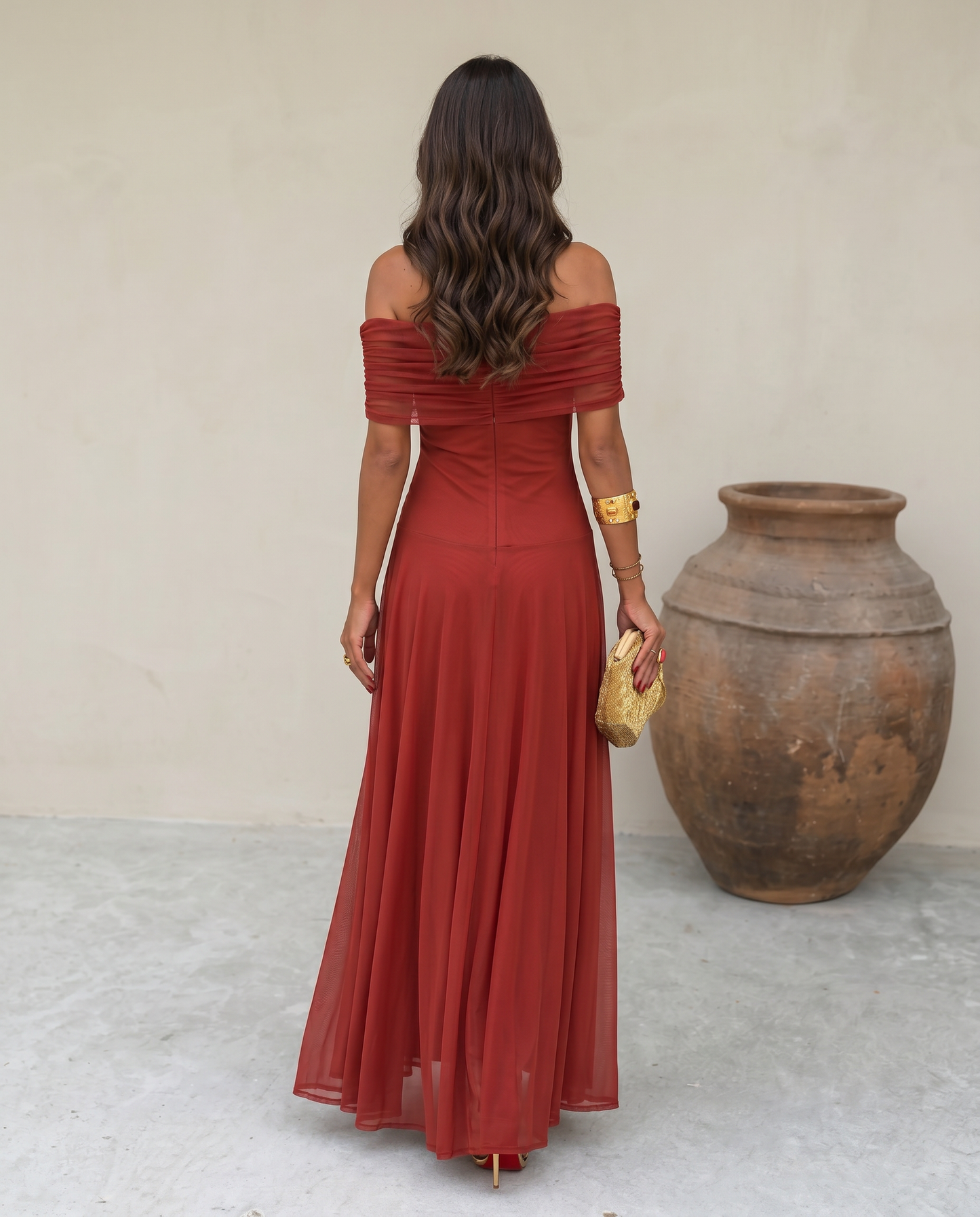 Toledo | Vestido Largo Bandeau
